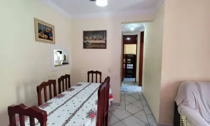 Apartamento com 2 dormitórios à venda por R$ 300.000,00 - Jardim Três Marias - Guarujá/SP