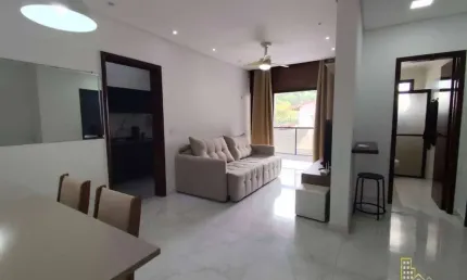 Apartamento com 1 dormitório à venda, 54 m² por r$ 265.000,00 - enseada - guarujá/sp