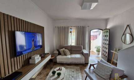 Sobrado com 2 dormitórios à venda, 78 m² por R$ 379.000,00 - Vila Santa Rosa - Guarujá/SP