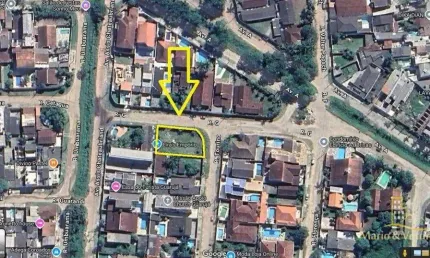 Terreno à venda, 586 m² por R$ 450.000,00 - Jardim Virginia - Guarujá/SP