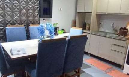 Sobrado Tríplex com 2 dormitórios à venda por R$ 180.000,00 - Vila Edna - Guarujá/SP