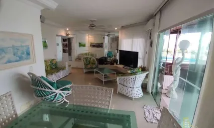 Cobertura com 3 dormitórios à venda, 193 m² por R$ 750.000,00 - Tombo - Guarujá/SP