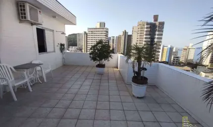 Cobertura duplex com 4 dormitórios à venda, 216 m² por R$ 890.000,00 - Astúrias - Guarujá/SP