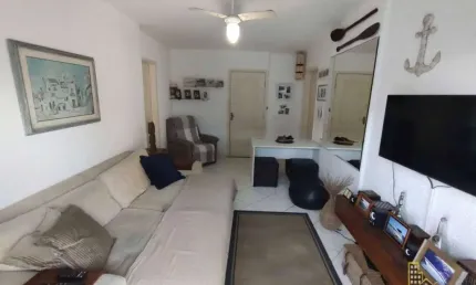 Apartamento com 2 dormitórios à venda, 65 m² por R$ 590.000,00 - Tombo - Guarujá/SP