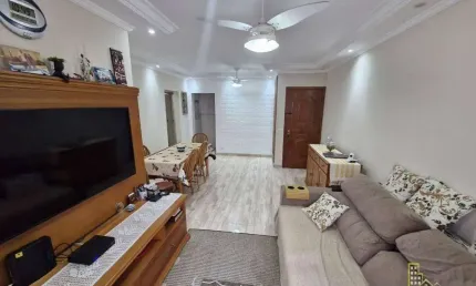 Apartamento com 3 dormitórios à venda, 95 m² por r$ 670.000,00 - pitangueiras - guarujá/sp