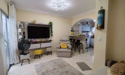 Sobrado em condomínio com 2 dormitórios à venda, 59 m² por R$ 390.000,00 - Jardim Las Palmas - Guarujá/SP
