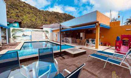 Pousada com 16 suítes à venda, 456 m² por R$ 2.850.000,00 - Guaiuba - Guarujá/SP