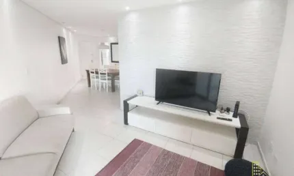 Apartamento com 3 dormitórios à venda, 105 m² por r$ 900.000,00 - tombo - guarujá/sp