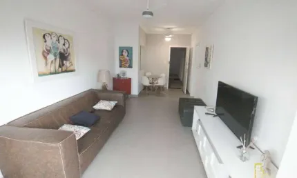 Apartamento com 2 dormitórios à venda, 75 m² por R$ 495.000,00 - Praia do Tombo - Guarujá/SP