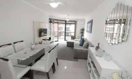 Apartamento com 2 dormitórios à venda, 100 m² por R$ 600.000,00 - Barra Funda - Guarujá/SP