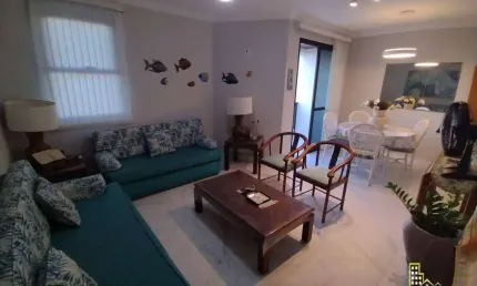 Apartamento com 4 dormitórios à venda, 115 m² por r$ 500.000,00 - enseada - guarujá/sp