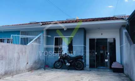 Casa para Venda em Pontal do Paraná, Balneário Grajaú, 2 dormitórios, 1 banheiro, 2 vagas