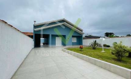 Casa para Venda em Pontal do Paraná, Balneário Praia de Leste, 4 dormitórios, 1 suíte, 3 banheiros, 3 vagas