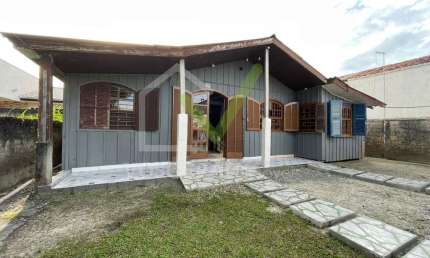 Casa para Venda em Pontal do Paraná, Balneário Grajaú, 3 dormitórios, 1 banheiro, 1 vaga