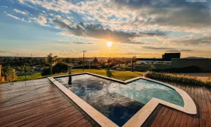 Chácara térrea em indaiatuba, terras de itaici com 3 suítes - 261 m²