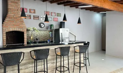Casa sobrado em indaiatuba, condomínio park real com 3 quartos, 1 suíte - 146 m²