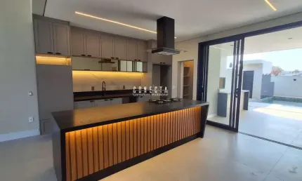 CASA TÉRREA INDAIATUBA -SP, CONDOMÍNIO SAPEZAL 3 SUÍTES 225M2 COM ESCRITÓRIO