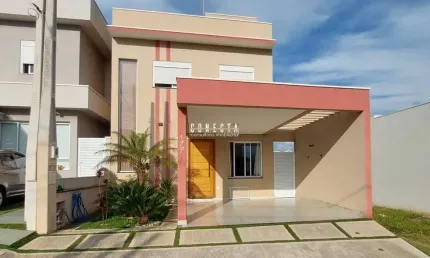 Casa sobrado em indaiatuba, condomínio park real com 3 quartos, 1 suíte - 114 m²