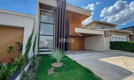 Casa térrea em indaiatuba, residencial evidências com 3 suítes 195 m²