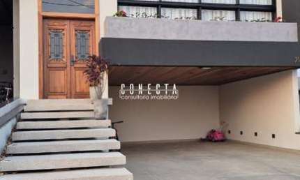 Casa Térrea Indaiatuba, Condomínio Gran Reserve com 3 suítes - 194 m²