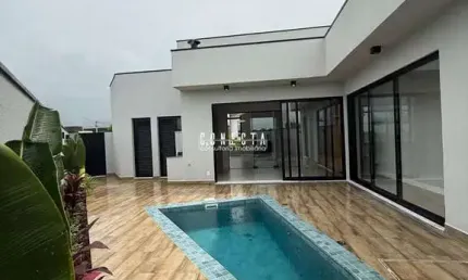 Casa Térrea em Indaiatuba, Condomínio Piemonte com 3 suítes - 210 m²