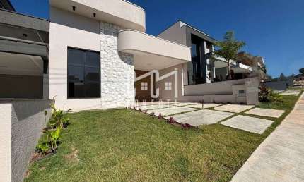 Casa Térrea Indaiatuba, Condomínio Gran Reserve com 3 dormitórios - 135 m²
