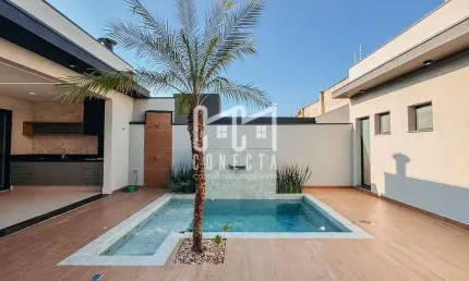 Casa Térrea, Condomínio Residencial Milano com 3 suítes - 197 m²
