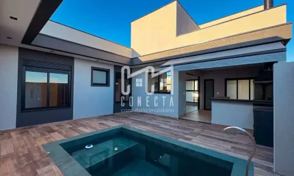 Casa térrea em indaiatuba, condomínio maria cândida com 3 suítes - 187 m²