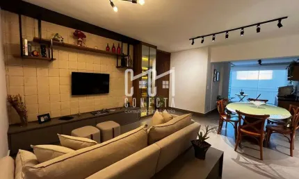 Apartamento em Indaiatuba, Condomínio The Park View com 3 quartos - 104 m²