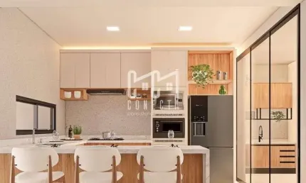 Casa Térrea, Condomínio Residencial Milano com 3 suítes - 210 m²