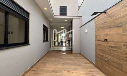 Casa em Indaiatuba, Condomínio Gran Reserve com 1 suíte - 139 m²