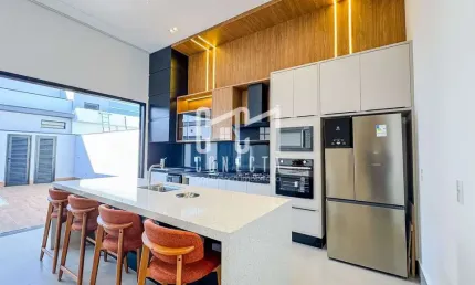 Casa Térrea em Indaiatuba, Condomínio Maria José com 3 dormitórios - 189 m²