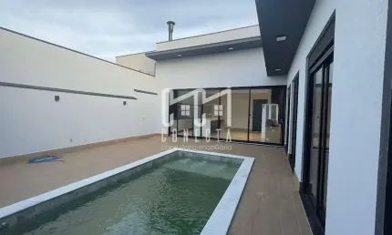 Casa Térrea em Indaiatuba, Condomínio Dona Lucilla com 3 quartos - 200 m²