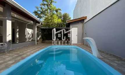 Casa em indaiatuba, vila suíça com 3 quartos sendo 2 suítes - 241 m²
