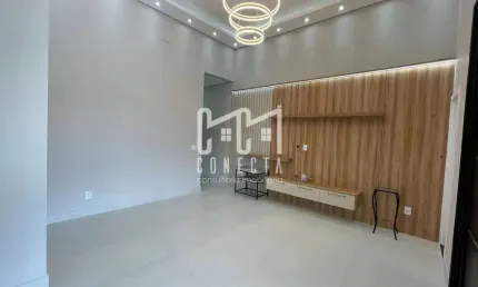 Casa em Indaiatuba, Condomínio Gran Reserve com 3 suítes - 120 m²
