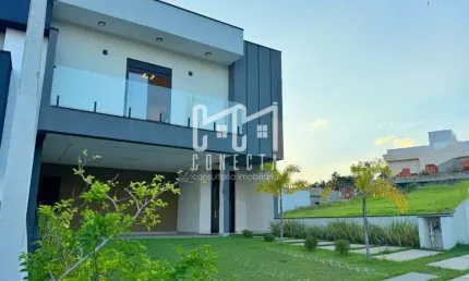 Sobrado em indaiatuba, condomínio gran reserve, 3 suítes, 164 m²
