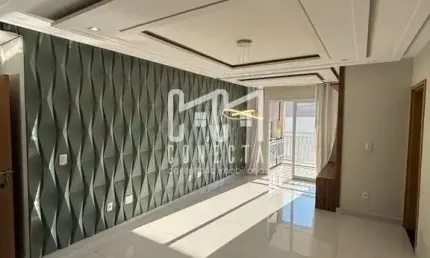 Apartamento em indaiatuba, edifício cambury com 3 quartos - 90 m²