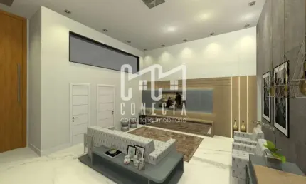Casa térrea em indaiatuba, condomínio laguna com 3 suítes - 178 m²
