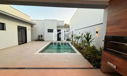 Casa térrea em indaiatuba, condomínio piemonte com 3 suítes - 205 m²
