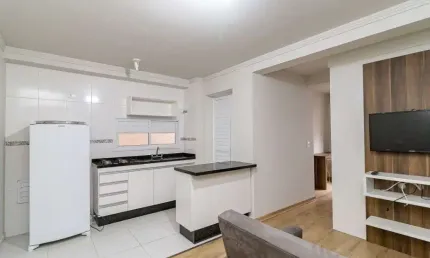 Apartamento com 1 dormitório para alugar, 46 m² por R$ 2.633,23/mês - Centro - Curitiba/PR