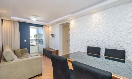 Apartamento com 2 dormitórios para alugar, 50 m² por r$ 2.350/mês - bacacheri - curitiba/pr