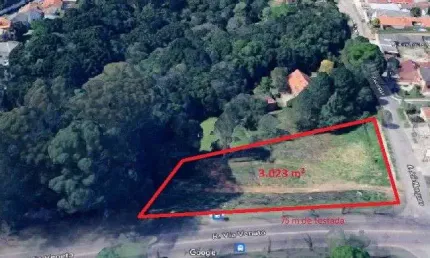 Terreno à venda, 3023 m² por R$ 5.000.000,00 - Santa Felicidade - Curitiba/PR