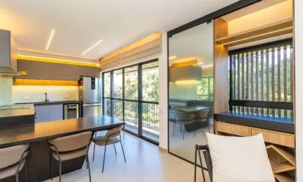 Apartamento com 1 dormitório à venda, 73 m² por r$ 883.900,00 - mossunguê - curitiba/pr