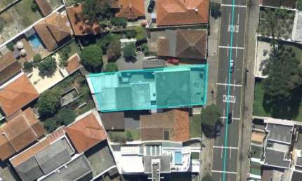 Terreno à venda, 556 m² por R$ 1.670.000,00 - São Francisco - Curitiba/PR
