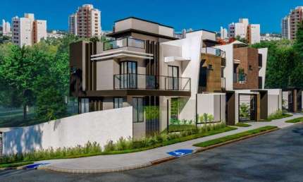Sobrado com 3 dormitórios à venda, 172 m² por R$ 1.087.000,00 - Santa Cândida - Curitiba/PR