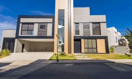 Casa NOVA com 3 suítes à venda, 448 m² por R$ 2.890.000 - Sta. Felicidade - Curitiba/PR