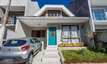 Casa com 2 dormitórios à venda, 78 m² por r$ 620.000,00 - cachoeira - curitiba/pr