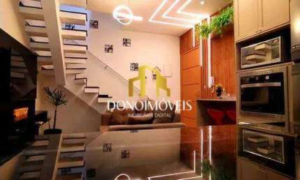 Cobertura à venda 2 quartos 1 suíte Parque Oratório Santo André 485.000,00