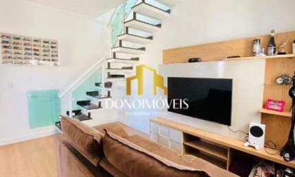 Cobertura à venda 3 quartos 1 suíte Vila Tibiriçá Santo André 420.000,00