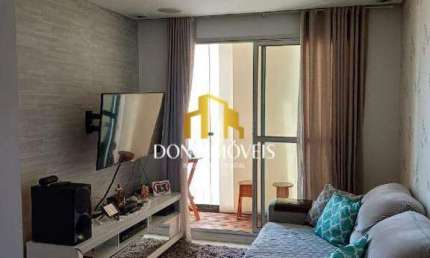 Apartamento à venda 3 quartos 1 suíte Conquista Vila Homero Thon Santo André 430.000,00